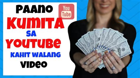 paano kumita sa youtube ng walang video|Paano kumita sa youtube ng walang video step by step .